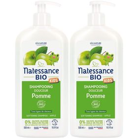 Natessance Kids Shampooing Doux Bio Pomme Sans Sulfate Corps & Cheveux