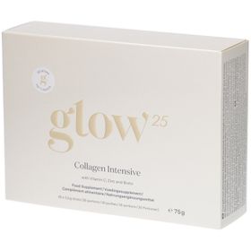 Glow25® Collagène Intensif - avec tripeptides, vitamine C, zinc et biotine