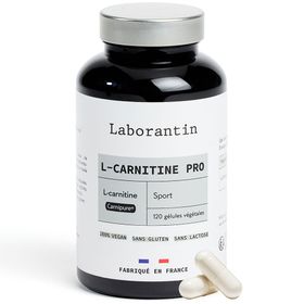 Laborantin L-Carnitine Pro – vegane Kapseln mit 2000 mg Carnipure® täglich