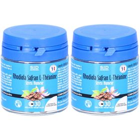 SID NUTRITION Rhodiola Safran L-Théanine