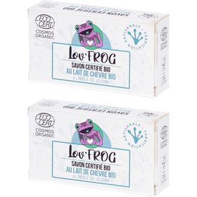 Lov'Frog Savon Certifié Bio au Lait de Chèvre Bio