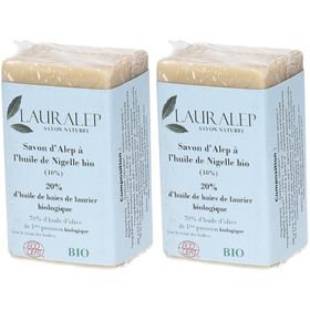 LAURALEP Aleppo-Seife mit Bio-Nigellöl
