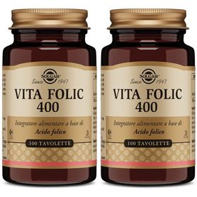 SOLGAR® Vita Folic 400 - Acide folique