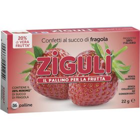 Zigulì® Confettis au jus de fraise