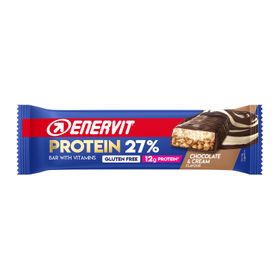 ENERVIT® Sport Protein Riegel 27% - Schokolade&Sahne - 10% sparen mit Code: ENERVIT10