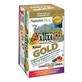 Natures Plus® Animal Parade Gold assortiment de saveurs