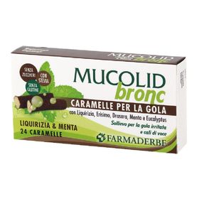Mucolid Bronc Minze & Lakritze 24 Bonbons