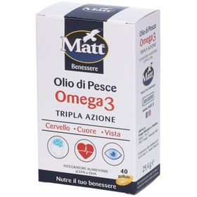 Matt® Huile de poisson oméga 3