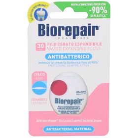 Biorepair® Fil dentaire antibactérien, ciré et extensible