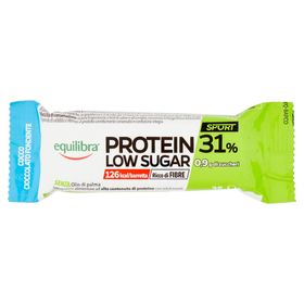 Equilibra® Barre Protéinée Low Sugar Coco et Chocolat Fondant