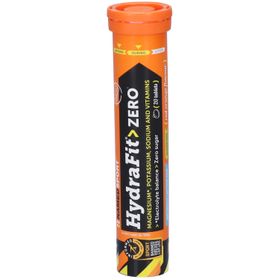 NAMEDSPORT® HydraFit> ZERO Nahrungsergänzungsmittel + Sportflasche Hydra4Pro