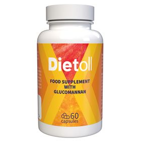 Dietoll Glucomannan Kapseln Stoffwechsel Vegan