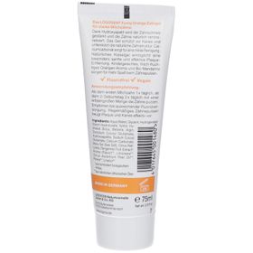 LOGODENT® Kids Zahngel Funny Orange ohne Fluorid für Kinder 0–6 Jahre