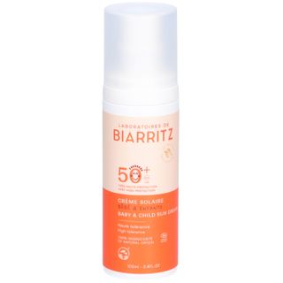 Laboratoires de BIARRITZ ALGAMARIS Bio-Sonnencreme für Kinder SPF 50+