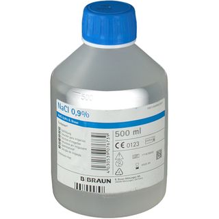 Ecotainer® B. Braun NaCl 0.9% Solution d'irritation 500 ml