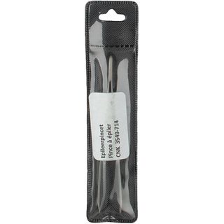 APOLINE Pinzette Schräg – 9,7 Cm, Rostfrei (INOX), 1 Stück