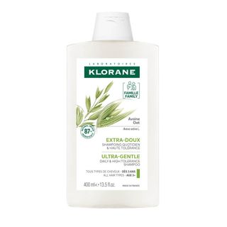 Klorane Avoine Shampooing Extra-doux | Haute tolérance | Tous types de cheveux