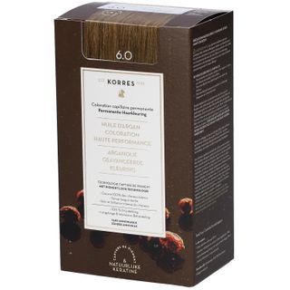 KORRES DAUERHAFTE HAARFARBE 6.0 DUNKELBLOND