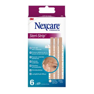 Nexcare™ Steri-Strip™ Hautnahtmaterial Hautfarbe 6 mm x 75 mm