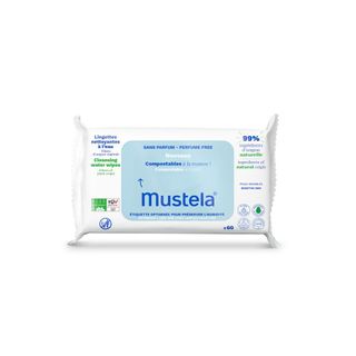 Mustela Reinigungstücher Wasser ohne Parfüm