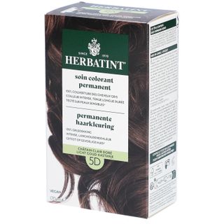 Herbatint Pflege Permanente Coloration 5D Kastanienbraun Hellgold