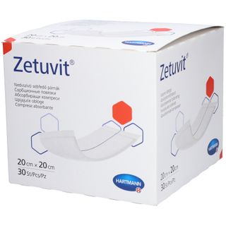 HARTMANN Zetuvit® Saugkompresse unsteril 20 x 20 cm