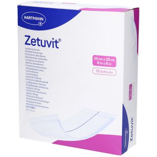 HARTMANN Zetuvit® Sterile Saugkompresse 20 x 20 cm