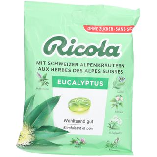 Ricola Alpen Salbei Bonbons, 50 G – Zuckerfrei, Mit 13 Alpenkräutern & Vitamin C, Vegan