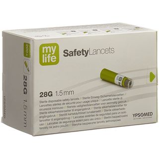 MYLIFE Safety Lancets Comfort 28G 1,5 mm