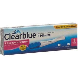 CLEARBLUE Schwangerschaftstest Schneller Nachweis