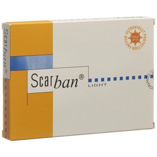 Scarban LIGHT Silikonfolien für Narben 5 x 7,5 cm