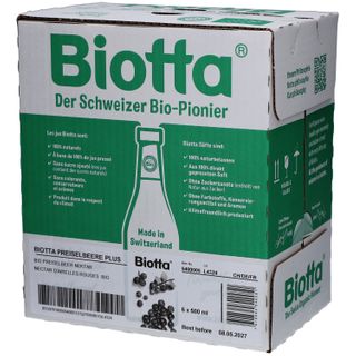 Biotta Preiselbeere Plus