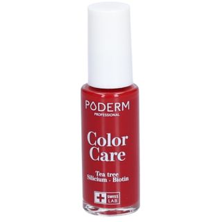 Poderm Color Care Teebaum Nagellack Nr 253 Rouge Allure