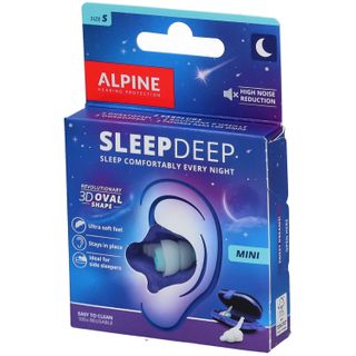 ALPINE SleepDeep Gehörschutzstöpsel Mini 1 Paar