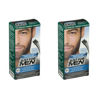 Just For Men® Coloration moustache & barbe M54 Châtain foncé
