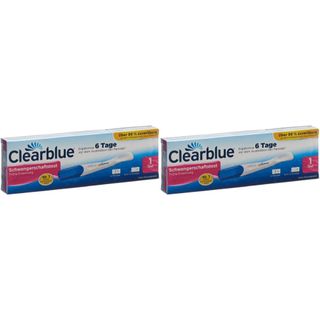 CLEARBLUE Schwangerschaftstest Früherkennung