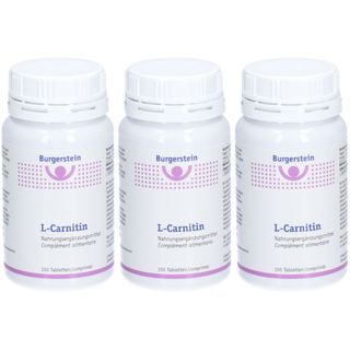 l carnitin burgerstein BURGERSTEIN® L-carnitine 3x100 pc(s)