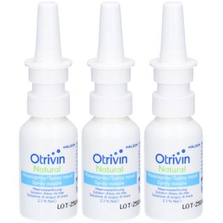 Otrivin Natural Spray nasal solution d’eau de mer 2.3%