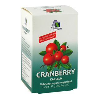 Avitale Cranberry Kapseln 400mg mit Original Cranberry Extrakt