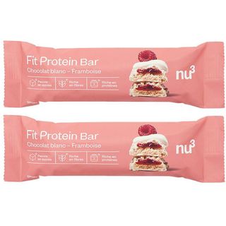 nu3 FIT Protein-Riegel Weiße Schokolade-Himbeere