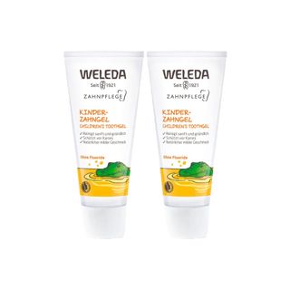 Weleda Kinder-Zahngel - natürliche Kariesprophylaxe für die Milchzähne, enthält keine Fluoride