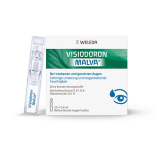 Visiodoron Malva® Augentropfen in Monodosen bei trockenen und gereizten Augen
