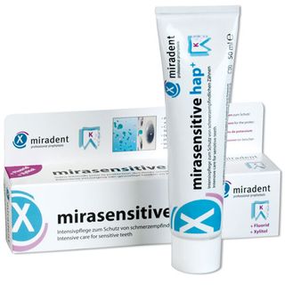 miradent dentifrice mirasensitive hap+