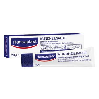 Hansaplast Wundheilsalbe | Fördert Wundheilung | Salbe für offene Wunden