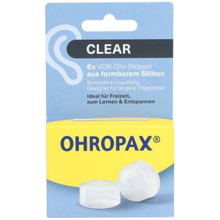 OHROPAX Clear Bouchons d'oreille - Confort et protection en toute situation