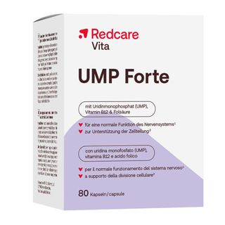 Redcare UMP Forte mit Vitamin B12 und Folsäure zur Unterstützung der Nervenfunktion