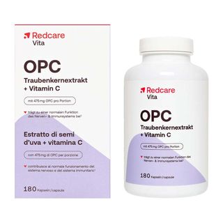 Redcare Vita OPC Traubenkernextrakt + Vitamin C