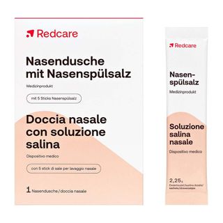 Redcare Douche nasale avec sel de rinçage nasal