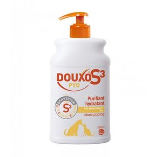 Douxo® Pyo S3 Chlorhexidine 3% Shampooing antiseptique pour chiens et chats