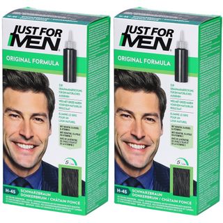 JUST FOR MEN Pflege-Tönungs-Shampoo natur schwarzbraun